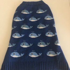 Whale Dog Sweater